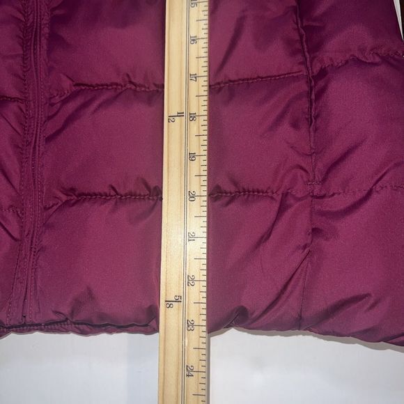CHILDREN’S PLACE Size XXL/16 Girls Puffer Winter Jacket Pretty Burgundy Color - Picture 5 of 7